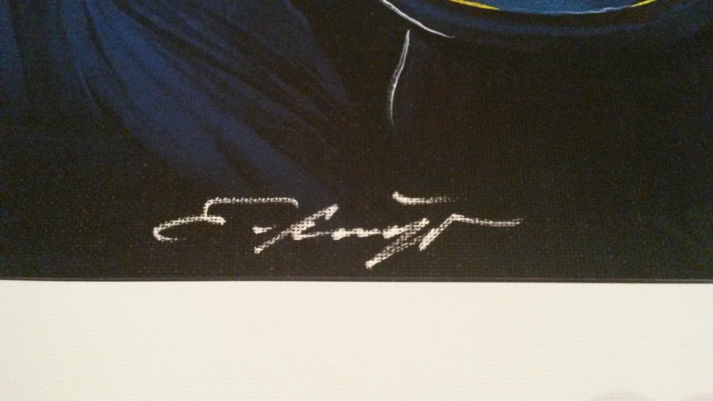Ernst Fuchs, 'Het laatste avondmaal', Giclee op canvas, handgesigneerd! kopen? Bied vanaf 75!