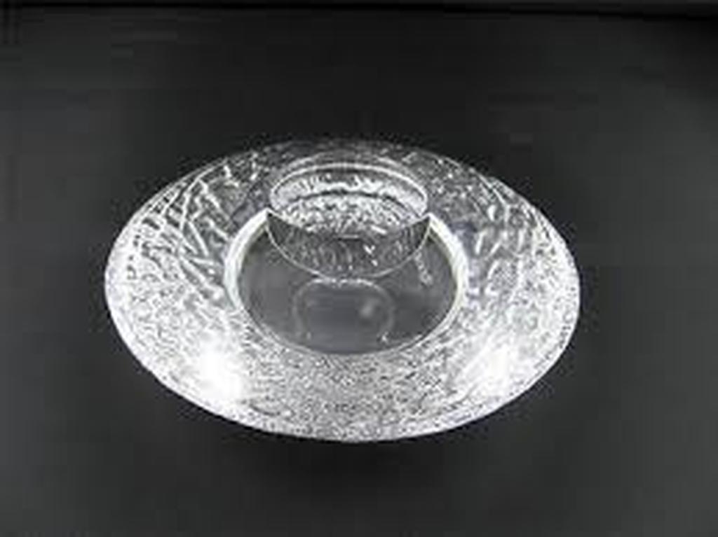 Orrefors Discus kristallen waxinelichthouder van Lars Hellsten kopen? Bied vanaf 15!