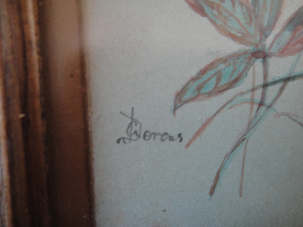 Gerrit Jan Derens (1831-1898) , aquarel, landschap met jager in bloemenkader kopen? Bied vanaf 1!