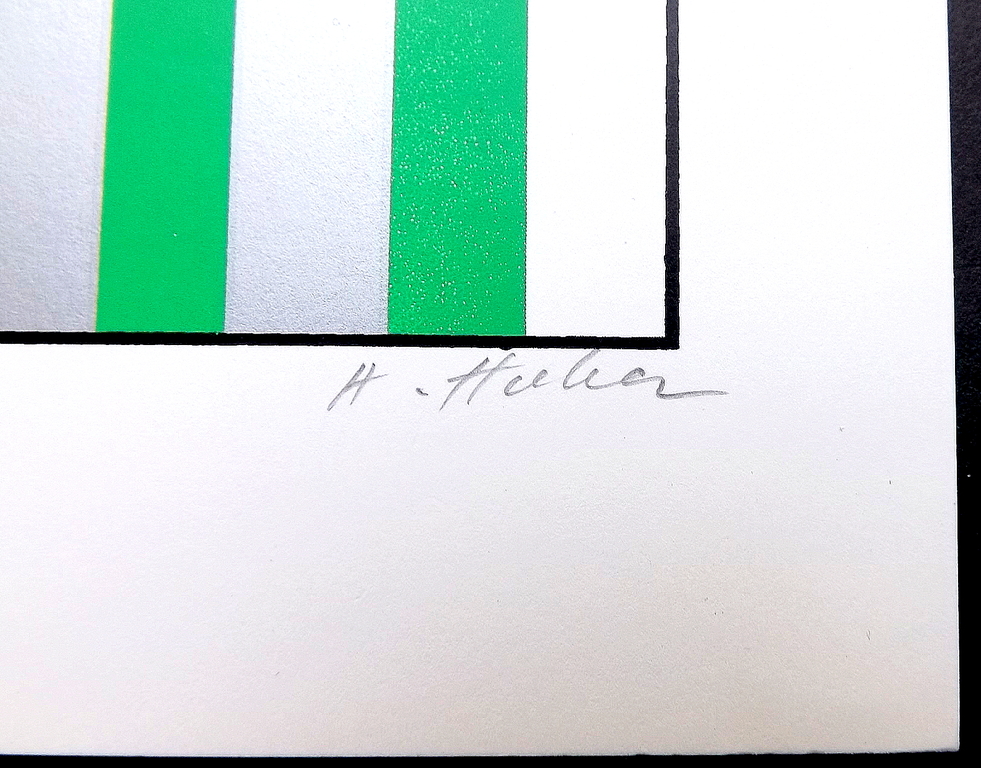 Alexius Huber - gesigneerde Litho - titel: Motiv III kopen? Bied vanaf 1!