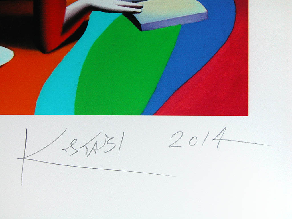 Mark Kostabi, ‘Acid flashbacks’, giclée, handgesigneerd, 2014, ed. 50 kopen? Bied vanaf 125!