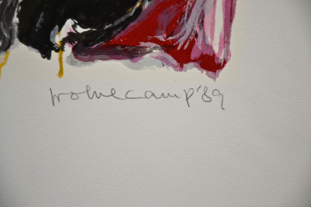 Theo Wolvencamp: Litho. Abstracte compositie kopen? Bied vanaf 220!