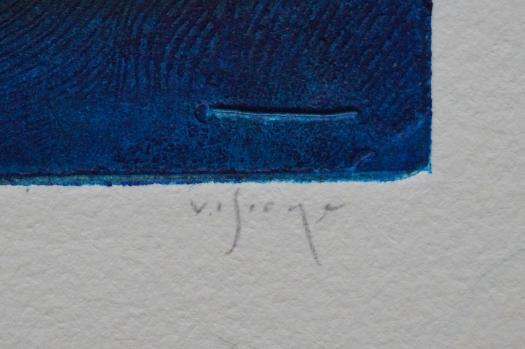 Mark Visione - gesigneerde ets - a marriage IV kopen? Bied vanaf 40!