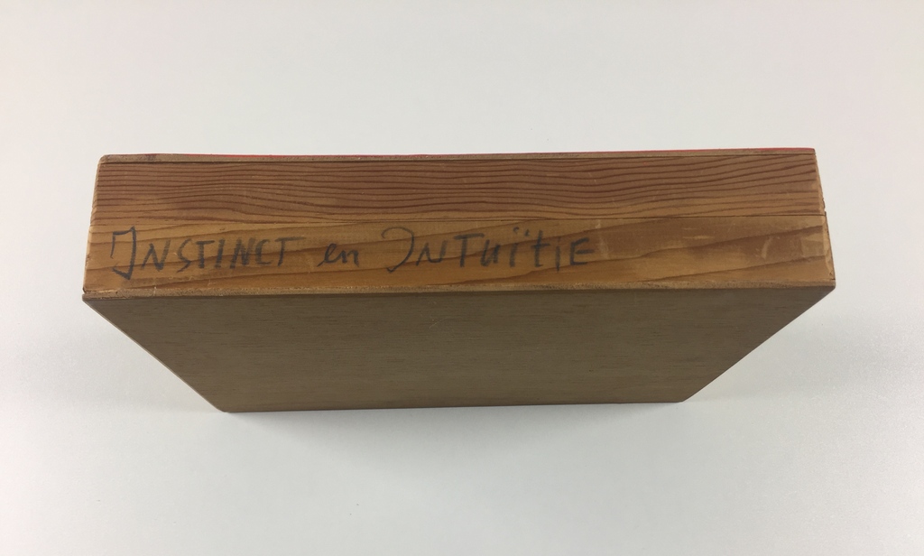 Leon Adriaans, kunstobject, 'De echokamers van instinct en intuïtie', 1991 kopen? Bied vanaf 479!