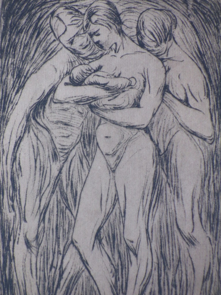 Eugene Laermans, Vrouwen met baby, Ets kopen? Bied vanaf 1!