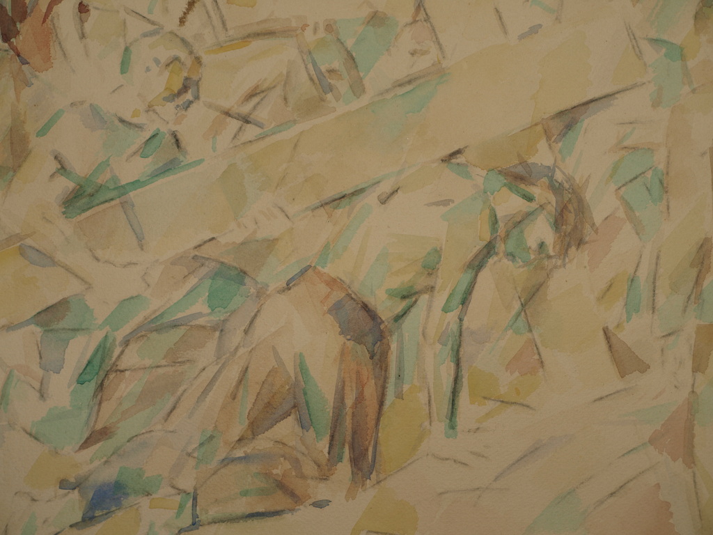 Religieuze kunst - Aquarel – Kruisgang Jezus  – Gesigneerd – 1953 kopen? Bied vanaf 50!