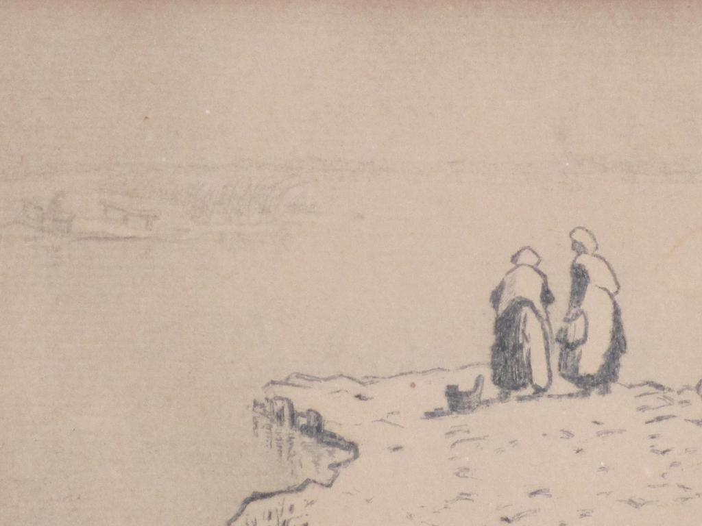 Toon de Jong, Boerinnen aan de plas, Ets kopen? Bied vanaf 1!