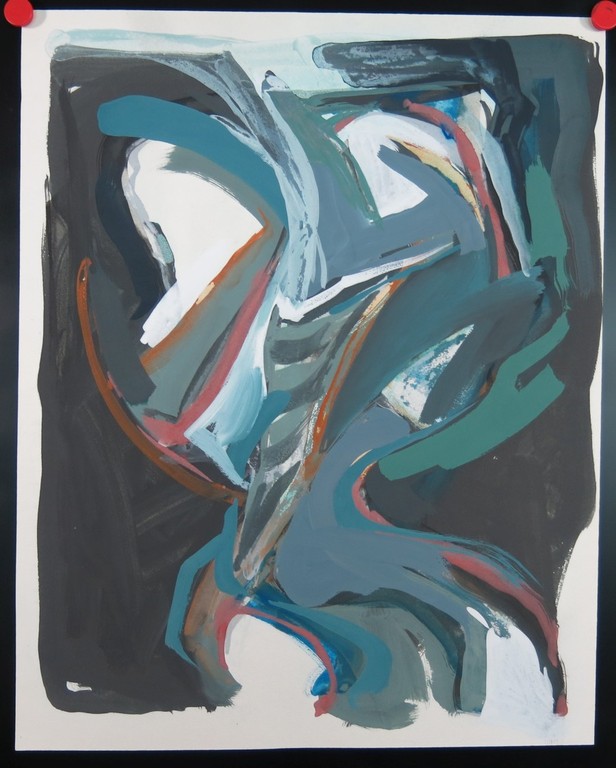 Onbekende kunstenaar: Acryl, Zonder Titel kopen? Bied vanaf 1!