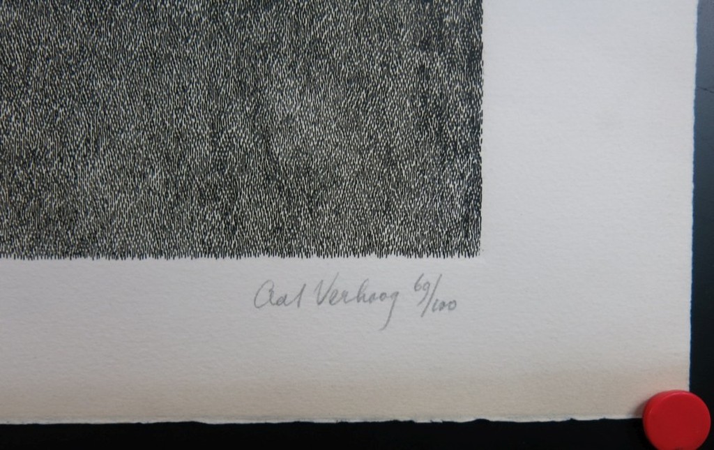 Aat Verhoog: Ets, Vrouw en hond kopen? Bied vanaf 40!