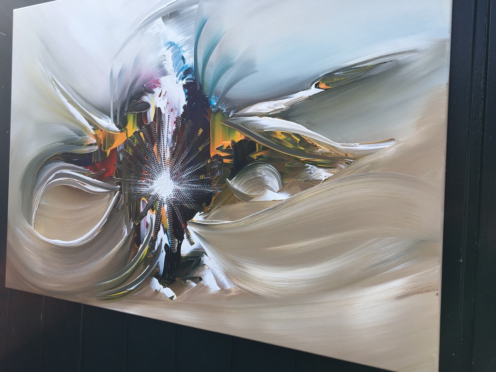 Gena - Abstract After midnight-Gesigneerd kopen? Bied vanaf 200!