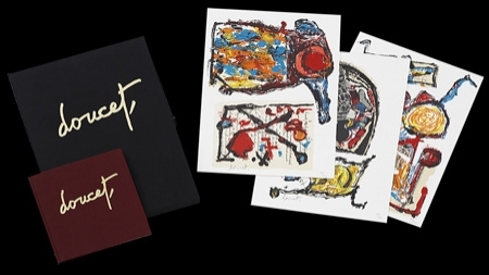 Jaques Doucet : Portfolio + 3 litho's + boek  verkocht voor € 450!