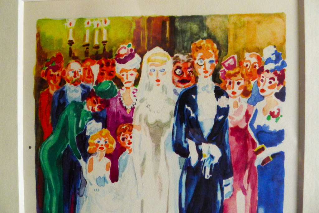 Kees van Dongen,ingelijste neogravure uit  kopen? Bied vanaf 35!