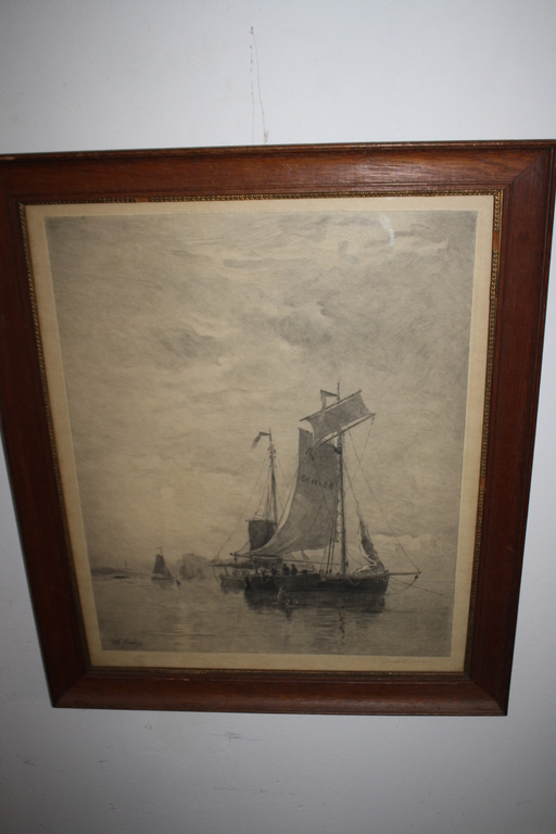 VISSERS BOTEN AAN DE KUST SCHEVENINGEN  - DAKE / MESDAG kopen? Bied vanaf 99!