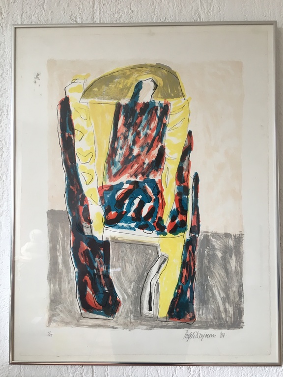 Angèle Donjacour: Zeefdruk ingelijst kopen? Bied vanaf 50!