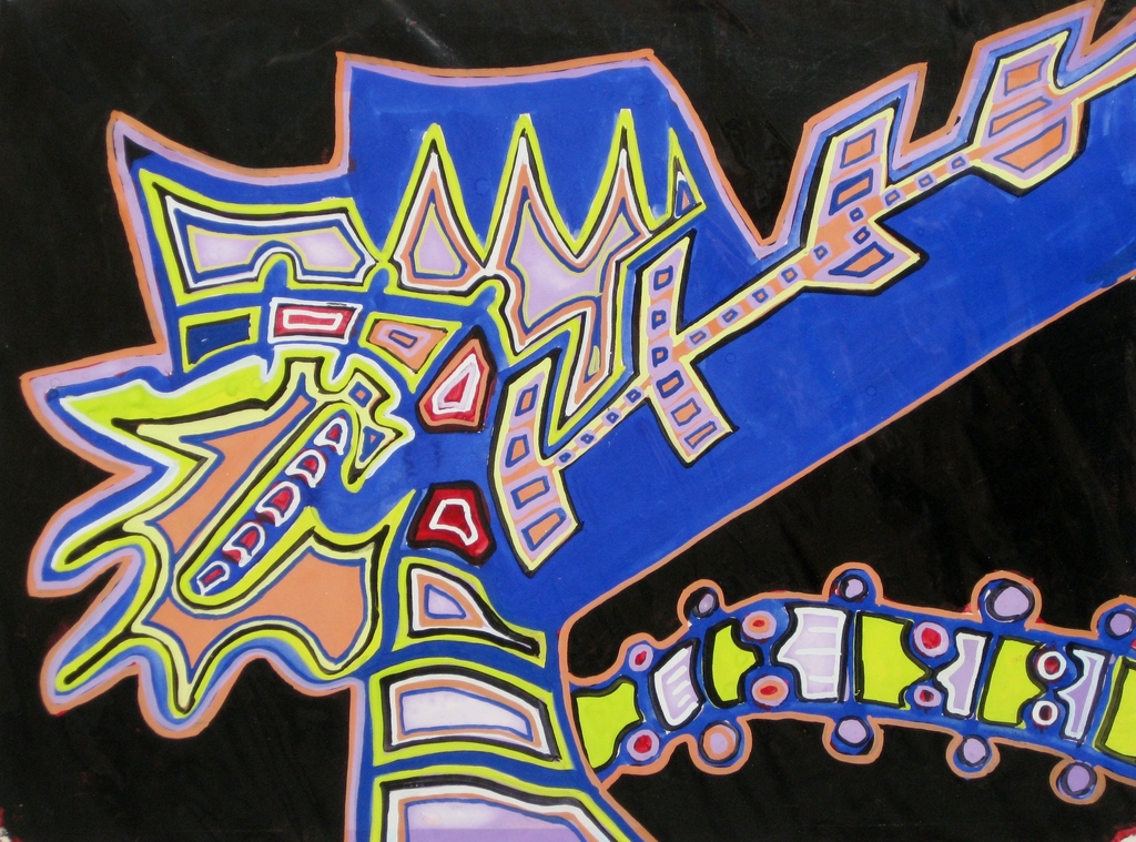 Hans ter Braake (1938-1996) - Gouache op papier 1979 kopen? Bied vanaf 1!
