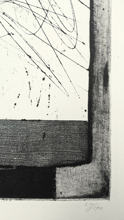 Ko Oosterkerk - Abstract, ets kopen? Bied vanaf 40!