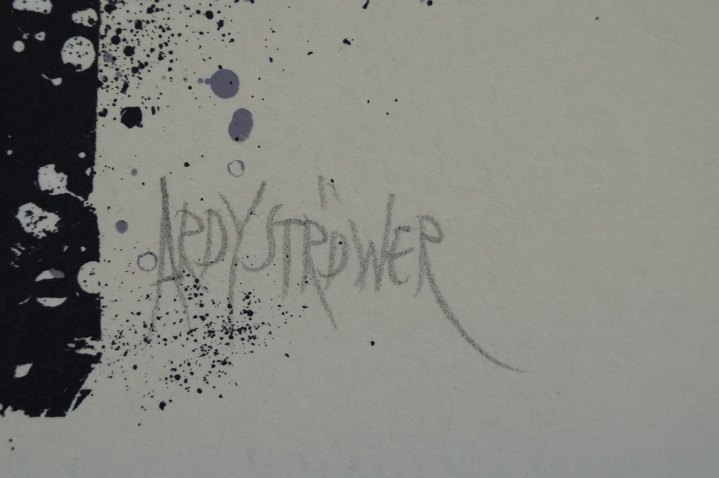 Ardy Strüwer - gesigneerde zeefdruk - it's snowing kopen? Bied vanaf 10!