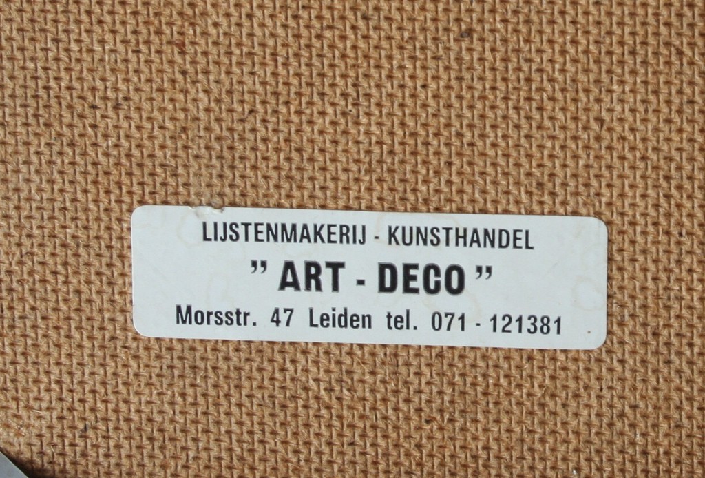 Onbekende kunstenaar Vorstman? - aquarel - Rivierenlandschap met schepen kopen? Bied vanaf 1!