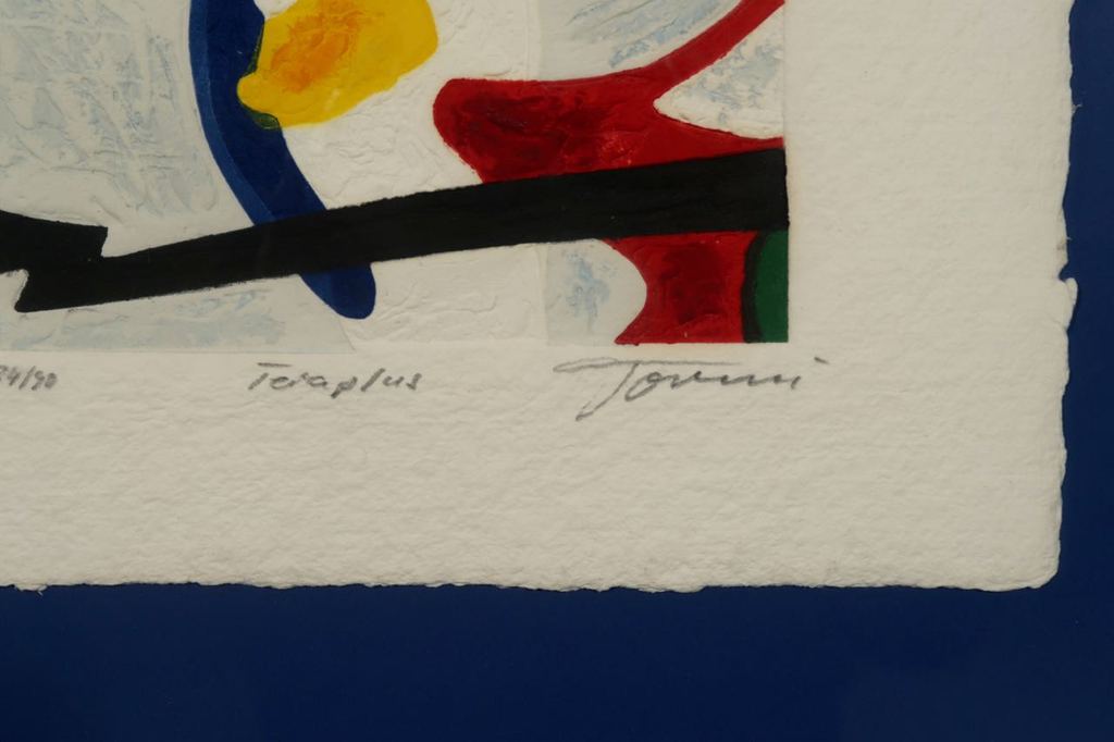 Jan Tormi: Carborundum, Teraplus - Ingelijst kopen? Bied vanaf 40!