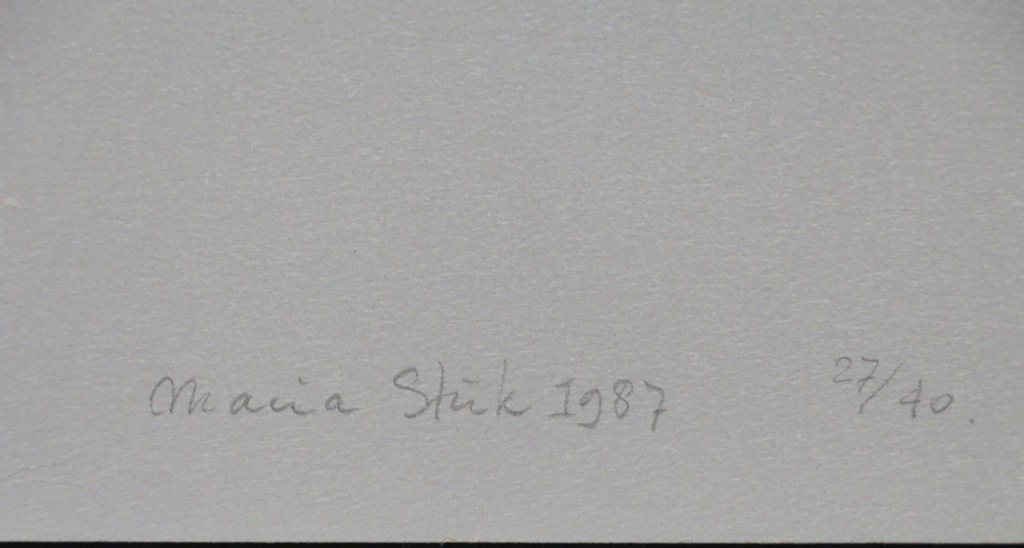 Maria Strik: Zeefdruk, Prikkeldraad kopen? Bied vanaf 1!