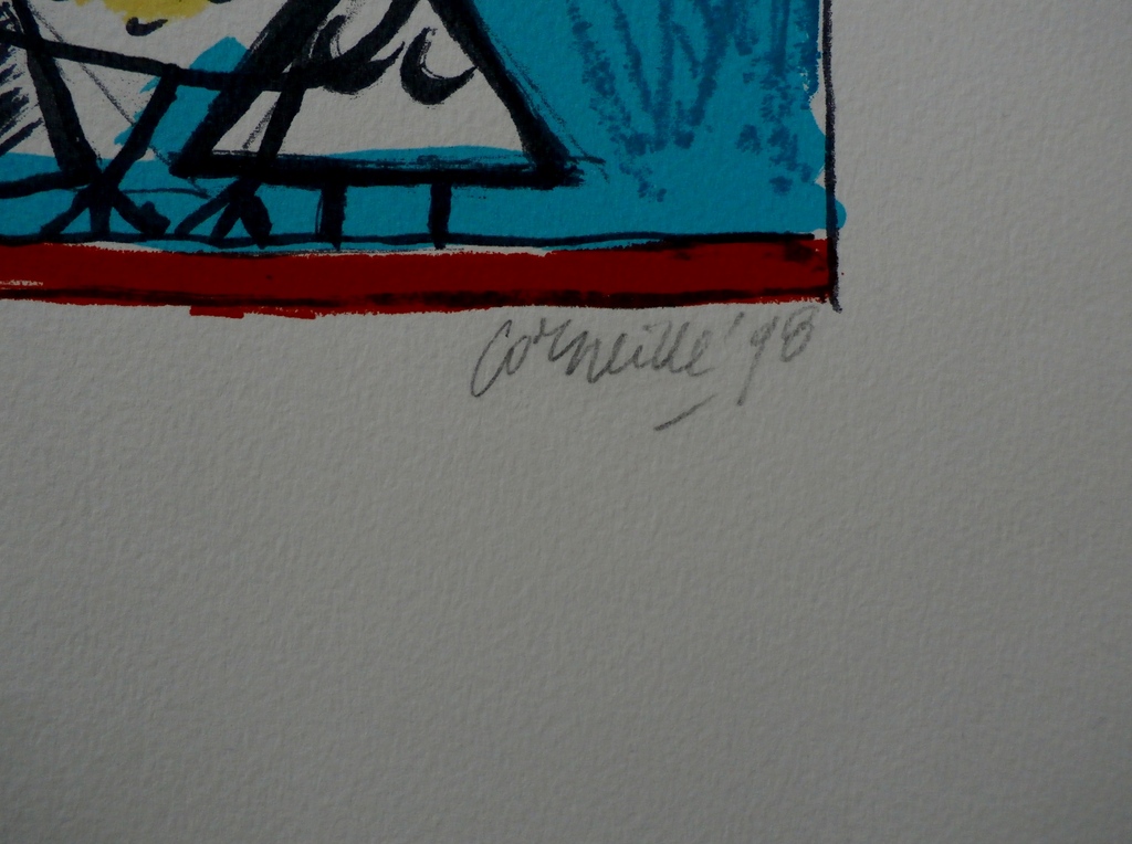 Corneille - zeefdruk - 1998 kopen? Bied vanaf 125!