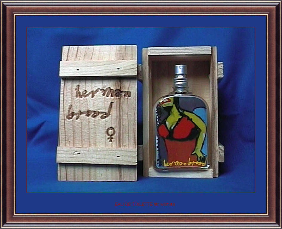 Herman Brood, eau de toilette voor dames in houten kistje kopen? Bied vanaf 45!