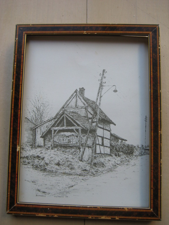 B Gielkens , pentekening , bakhuis Bommelig kopen? Bied vanaf 1!