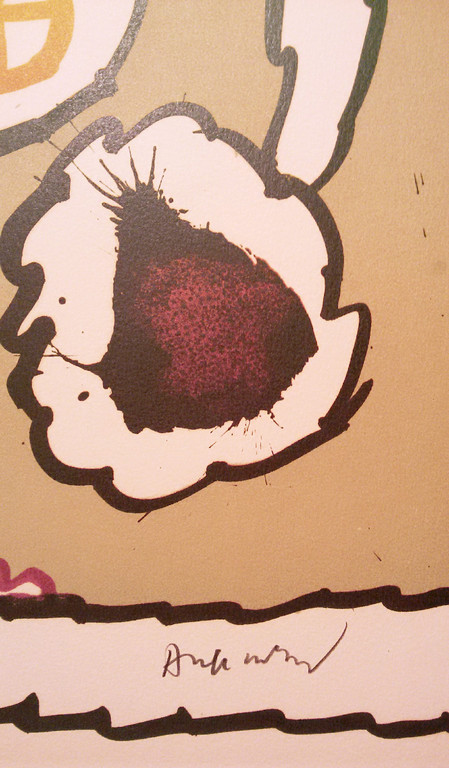 Pierre Alechinsky - Compositie met schrijvend meisje, litho kopen? Bied vanaf 300!