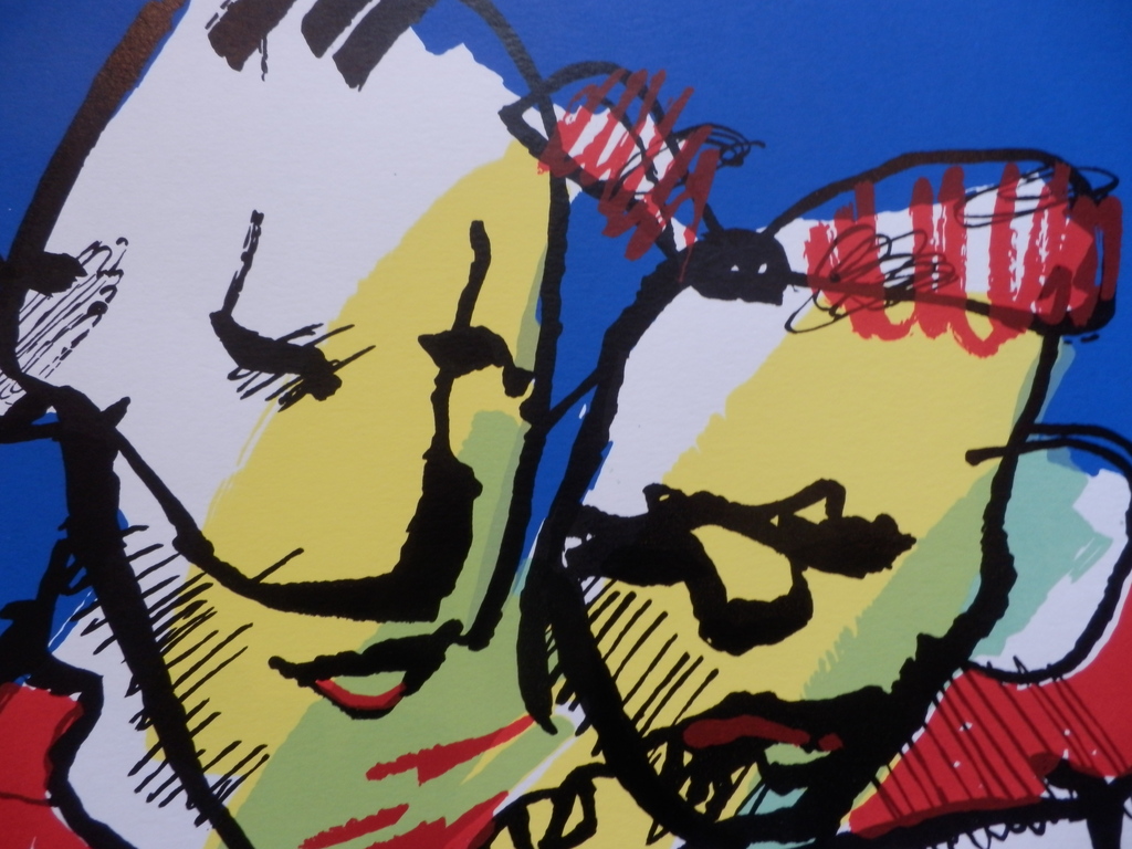 HERMAN BROOD, Gelimiteerde en HANDGESIGNEERDE Zeefdruk  LEKKER DING kopen? Bied vanaf 160!