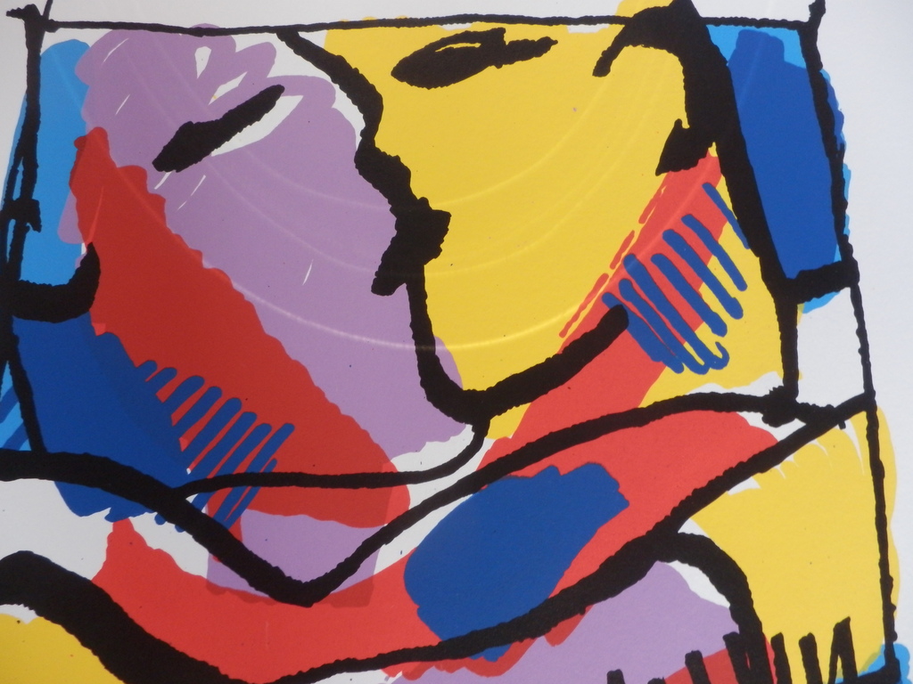 HERMAN BROOD, Gelimiteerde en HANDGESIGNEERDE Zeefdruk  K,OOK VAN JOU kopen? Bied vanaf 1!