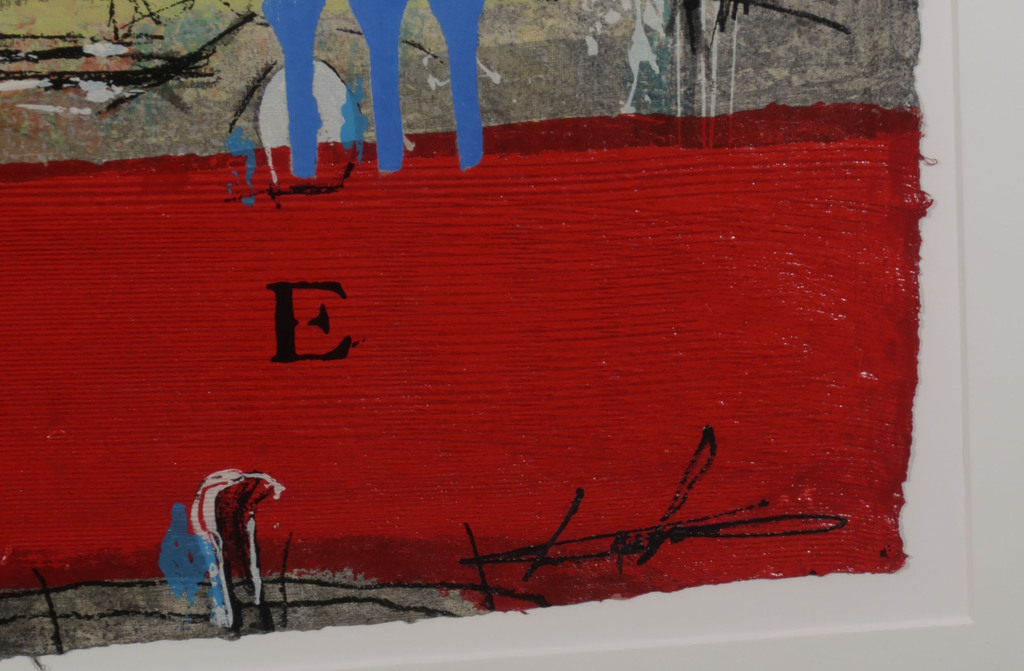 Kantcho Kanev: Zeefdruk en Collage, Kane - Ingelijst (Groot) kopen? Bied vanaf 120!