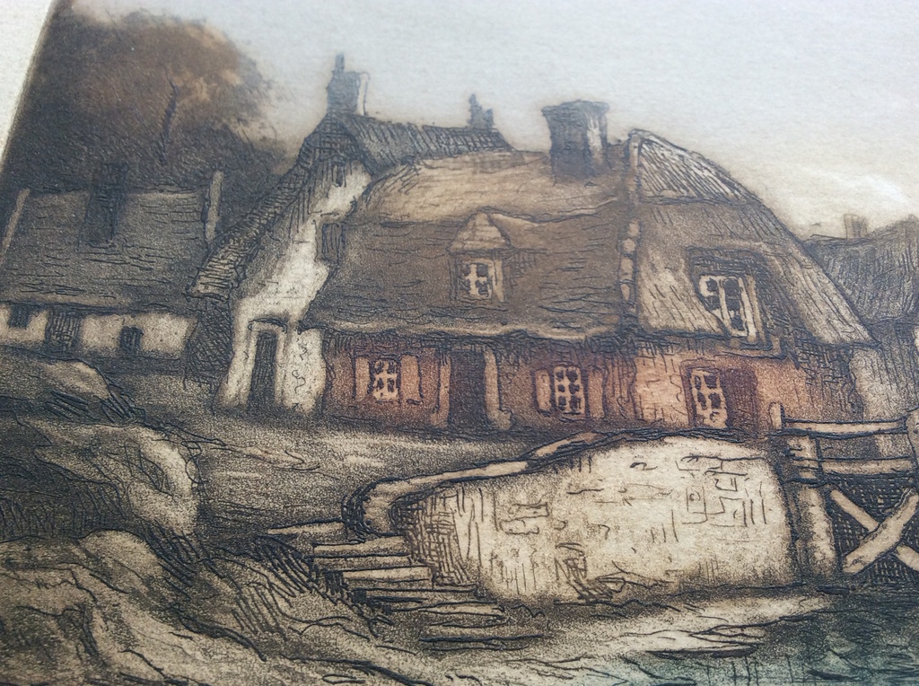 Louis Davril - kleurenets, ca. 1935 kopen? Bied vanaf 1!