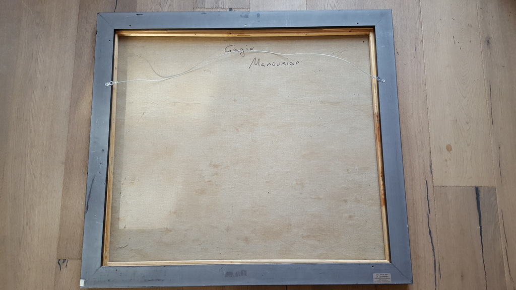 Gagik Manoukian (1952) - klaprozen-  Acrylverf op doek, gesigneerd r.o. kopen? Bied vanaf 325!