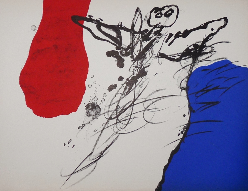 Jef Diederen, Litho, De Val, 1965 kopen? Bied vanaf 49!