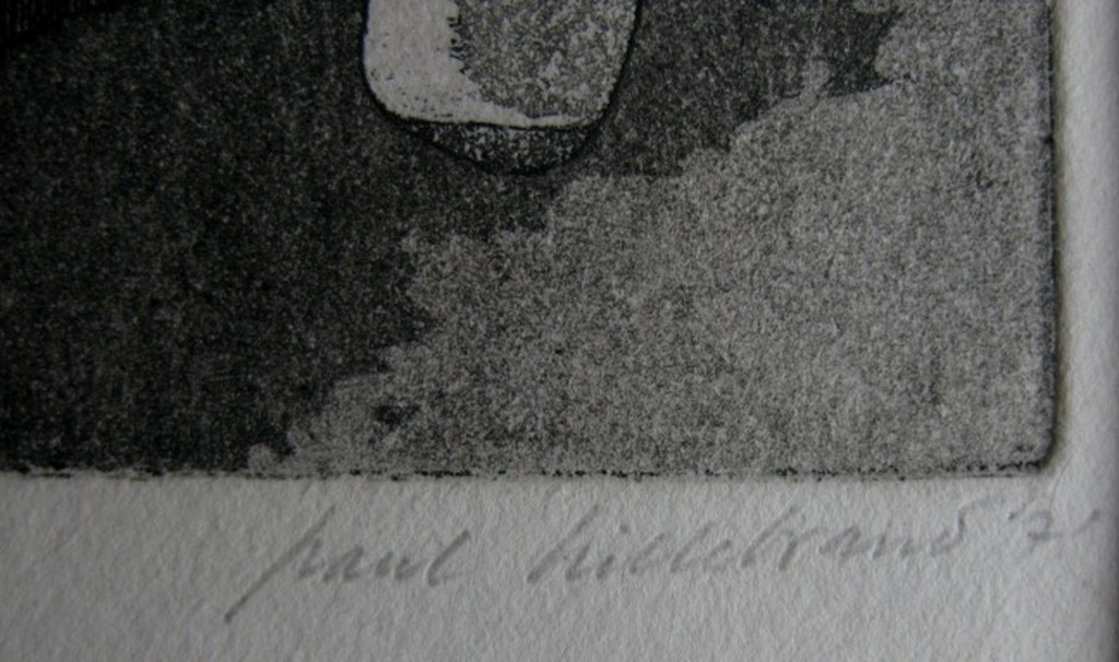 Paul Hillebrand - SCHARNIEREND POPJE (2e staat) - ets kopen? Bied vanaf 1!