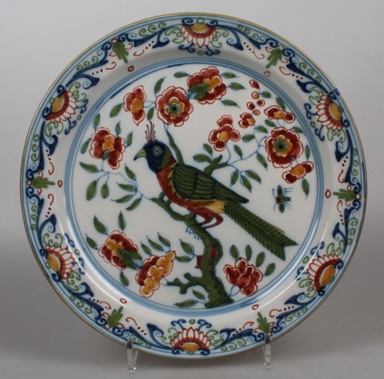 Tichelaar Makkum bord met vogel kopen? Bied vanaf 22!