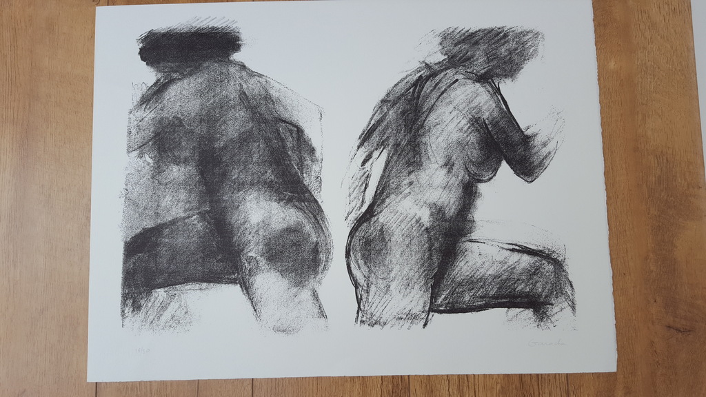 Claude GARACHE (1929) - Naakt-  litho 18/80, handgesigneerd en genummerd kopen? Bied vanaf 79!