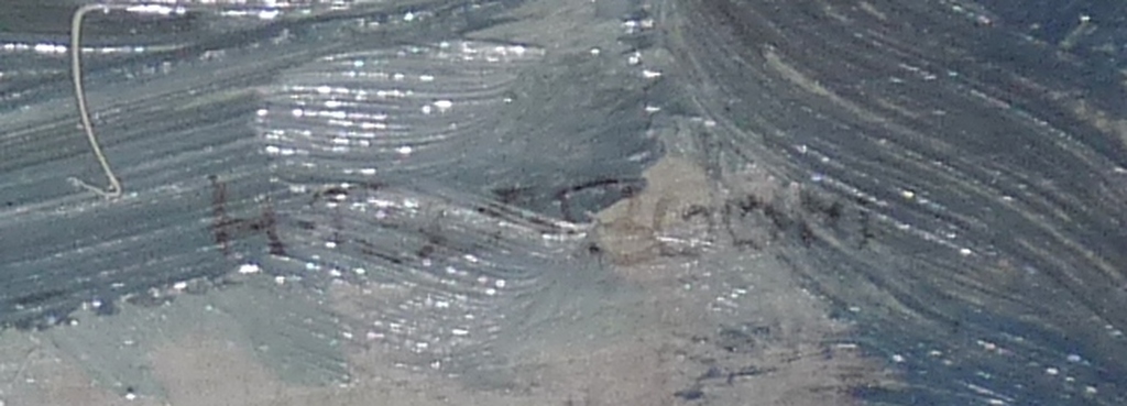 Herman Bosboom: Olieverf op hardboard paneel, Marineschip op zee kopen? Bied vanaf 200!