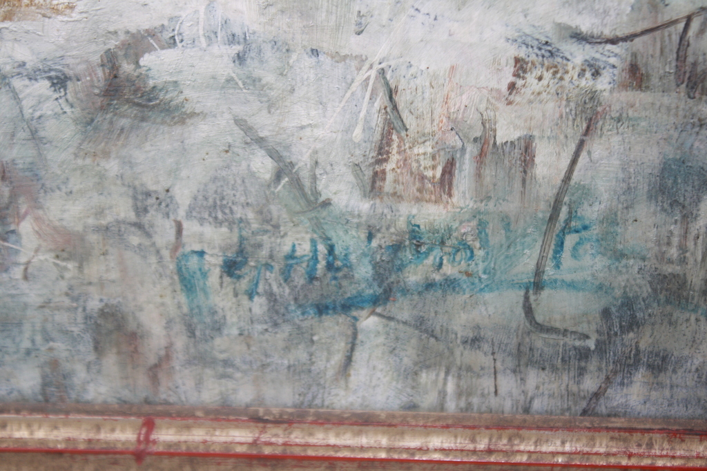 Groot LARENS LANDSCHAP IN DE WINTER - HULSHOFF - POL kopen? Bied vanaf 450!