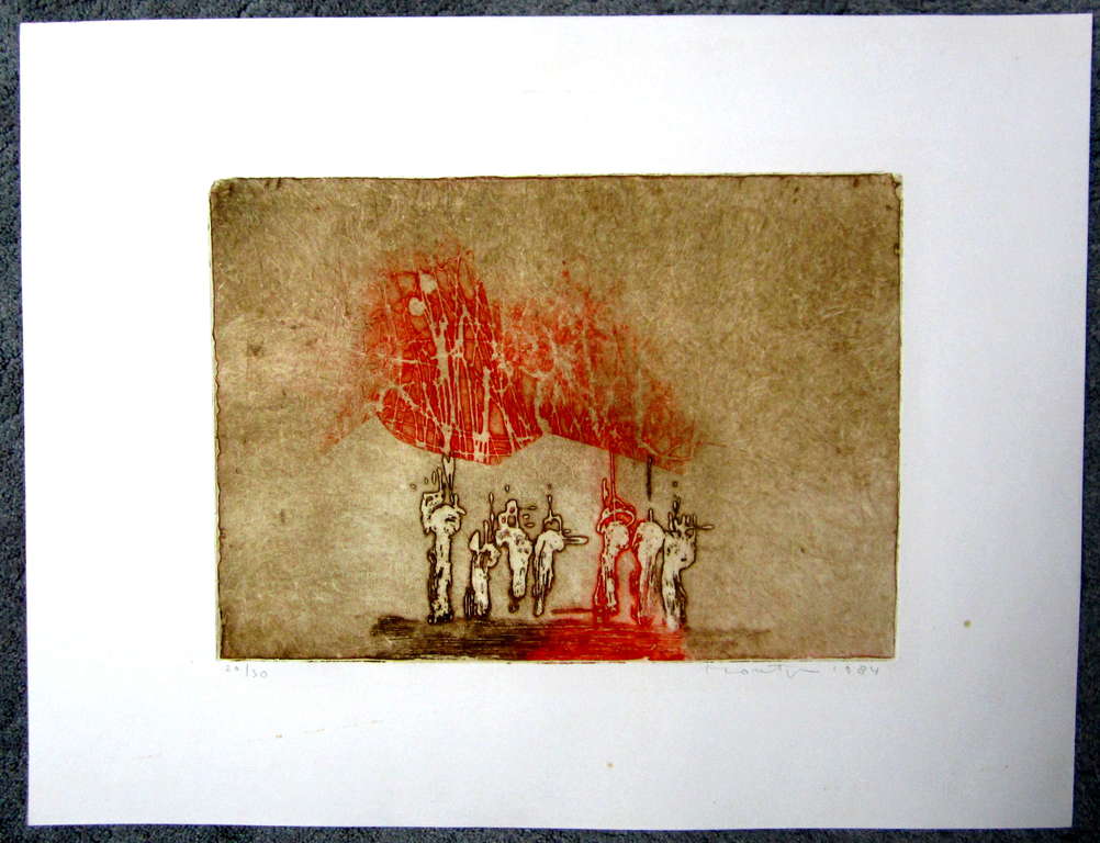 Jan Montyn, ets uit 1984 kopen? Bied vanaf 95!