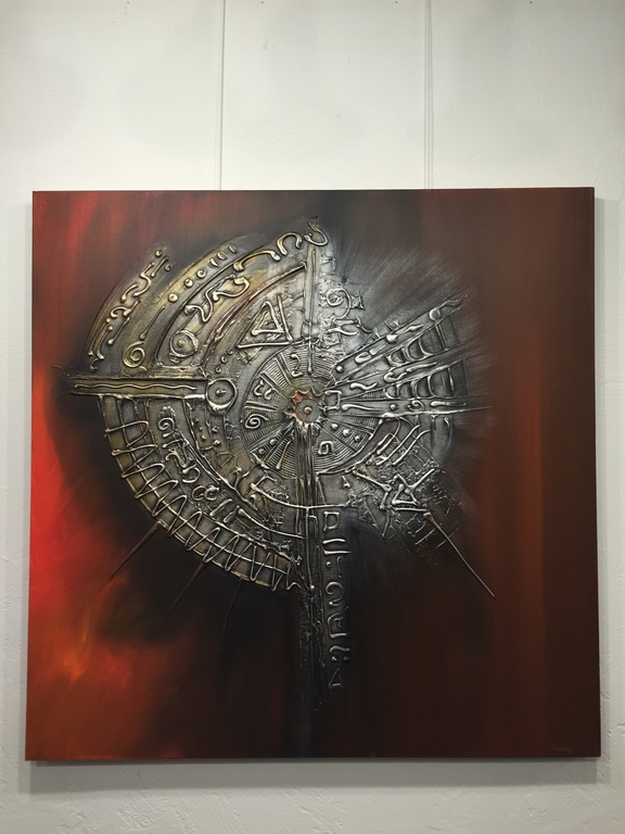 GENA GENADYJ, Acryl op doek verkocht voor € 130!