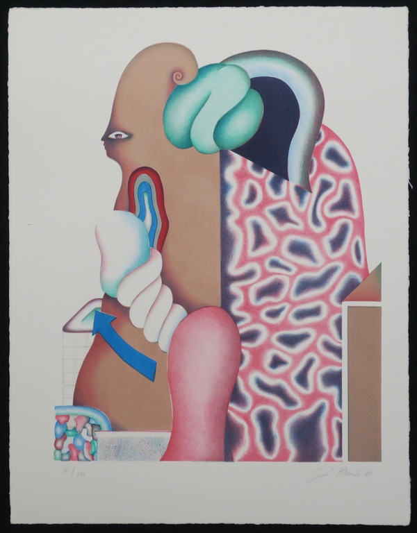 Jorg Reme: Litho, Zonder titel kopen? Bied vanaf 35!
