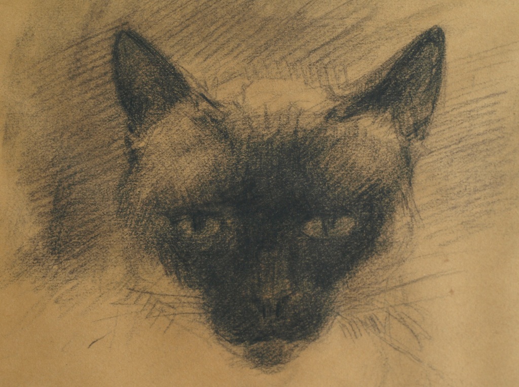 Jan Groenestein : Tekening , KAT – gesigneerd & ingelijst – ca 1960 verkocht voor € 100!