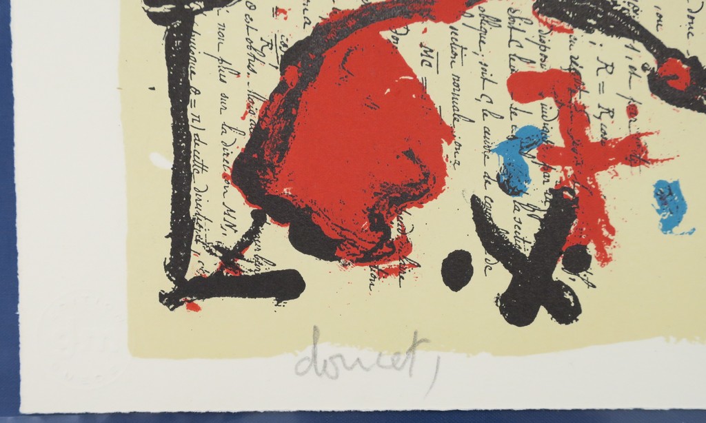 Jacques Doucet: Litho, Traces du Quotidien kopen? Bied vanaf 100!