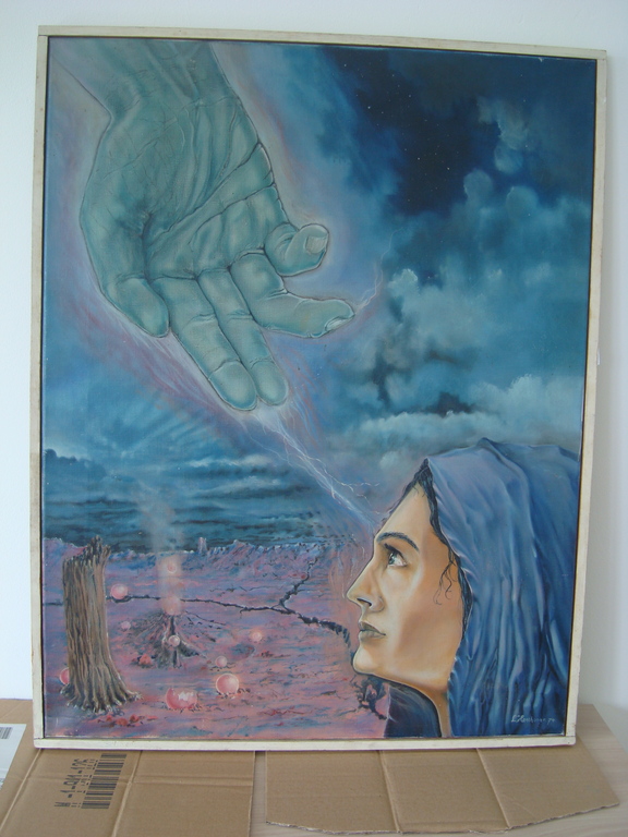 L. Harthoorn. Olieverf op doek,handgesigneerd R.O. + jaartal 74 kopen? Bied vanaf 35!