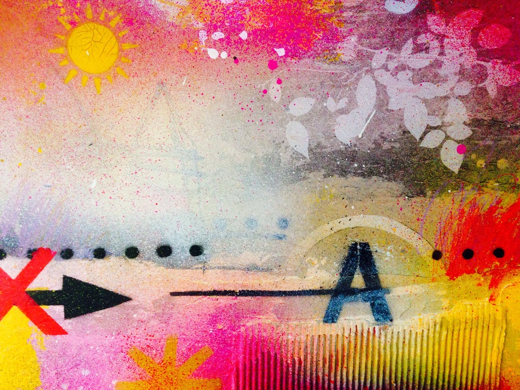 Theo koster , gemengde techniek, festival kopen? Bied vanaf 1!