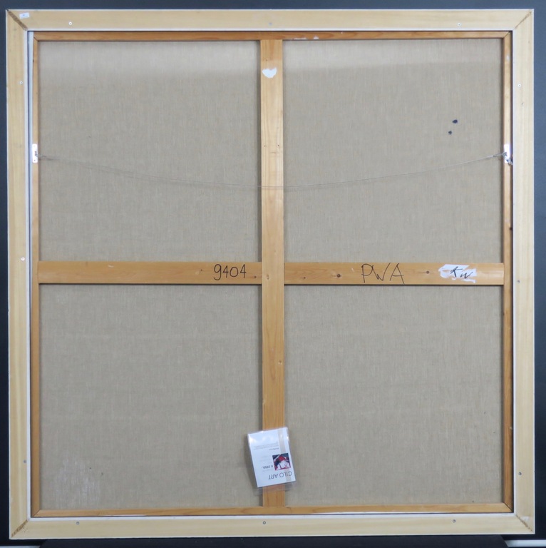 Piet Warffemius: Acryl op doek, Zonder titel - Ingelijst (Zeer groot) kopen? Bied vanaf 900!