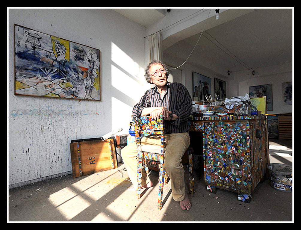 Prof. Armin Sandig - 3x gesigneerde litho – 1984 kopen? Bied vanaf 1!