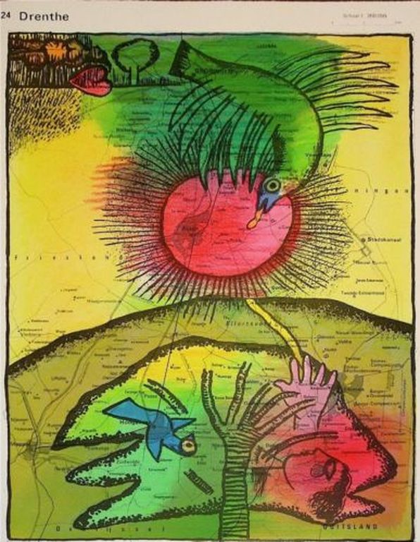 Corneille (Cobra) Litho origineel  verkocht voor € 100!