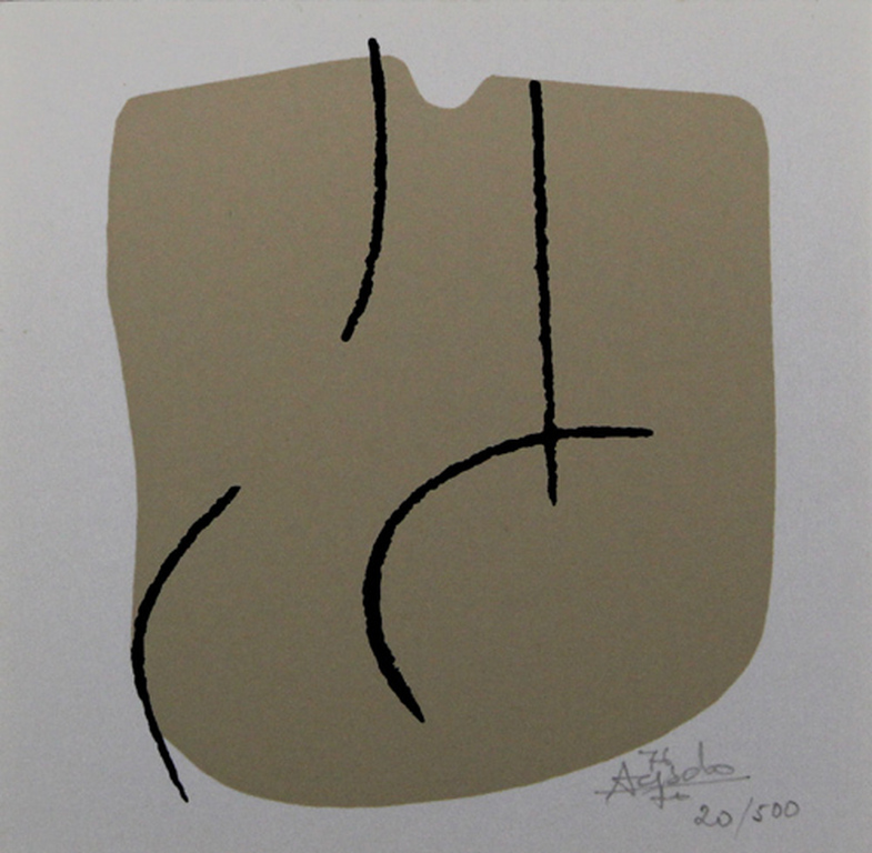 Acisclo Manzano: Lithografie, Composition kopen? Bied vanaf 3!